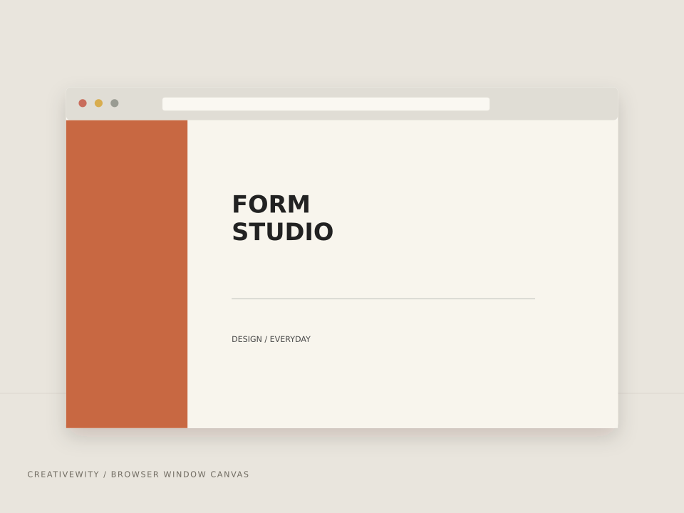 Browser Window Canvas