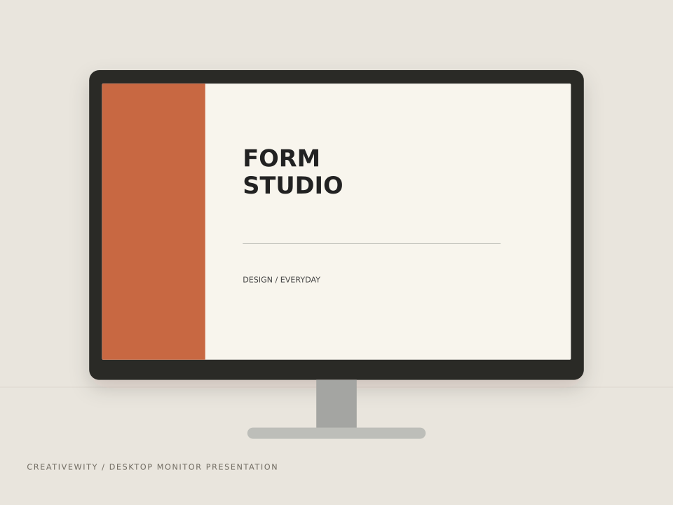 Desktop Monitor Presentation