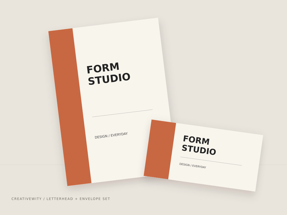 Letterhead + Envelope Set
