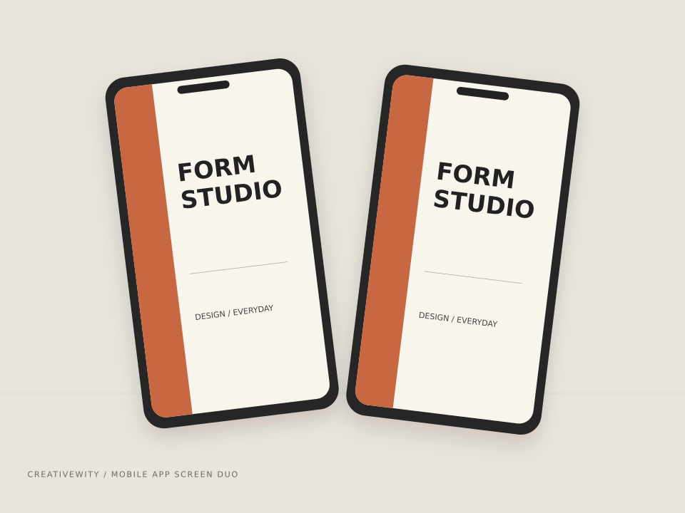 Mobile App Screen Duo