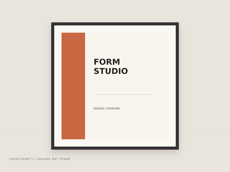 Square Art Frame