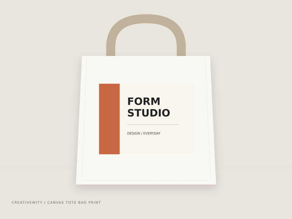 Canvas Tote Bag Print