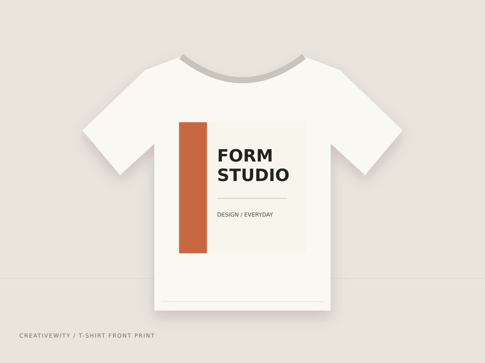 T-shirt Front Print