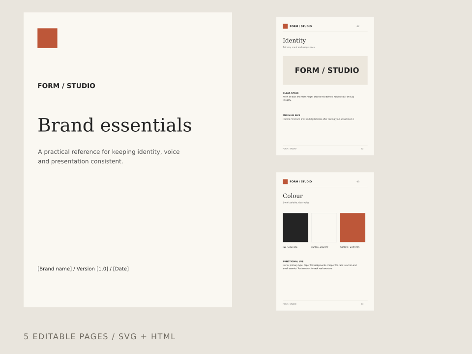Brand Essentials Guidelines