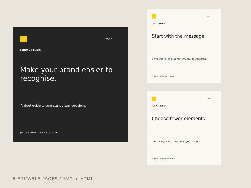 Brand Advice Carousel