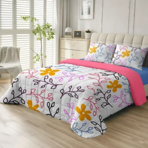 premium bedding mockup side view – photoshop psd file