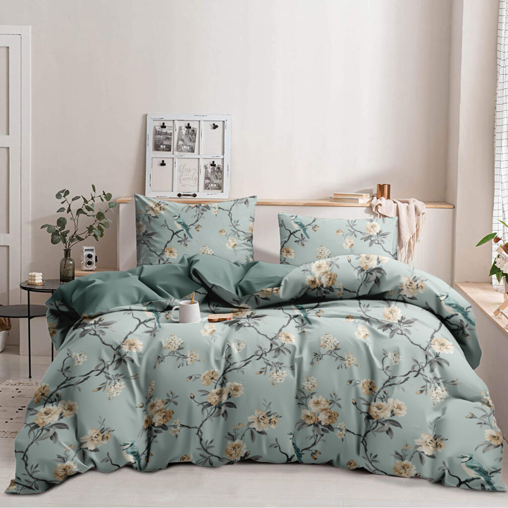 bedding mockup with tea cup and toast v2