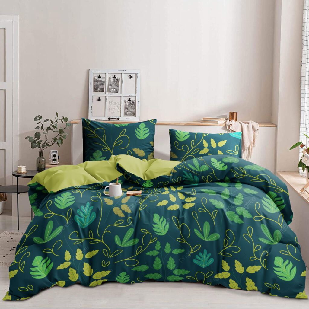 bedding mockup with tea cup and toast v2