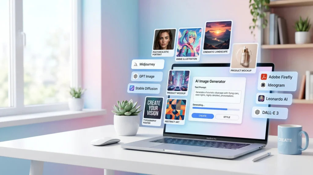 top 10 ai image generators (2026)