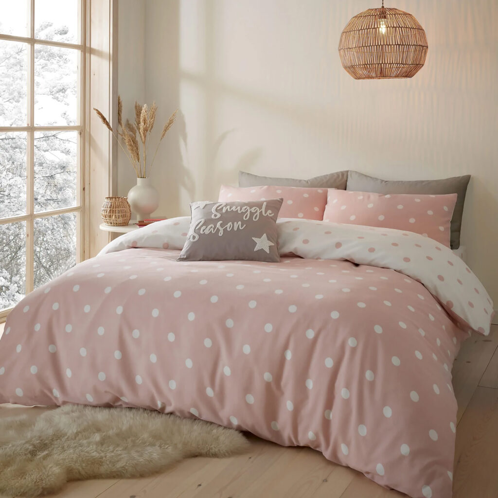 snuggle season bedding mockup